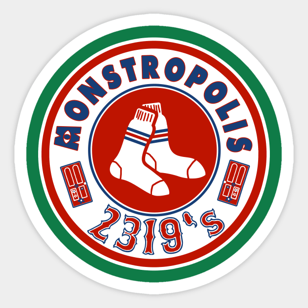 Monstropolis 2319s Sticker by theSteele